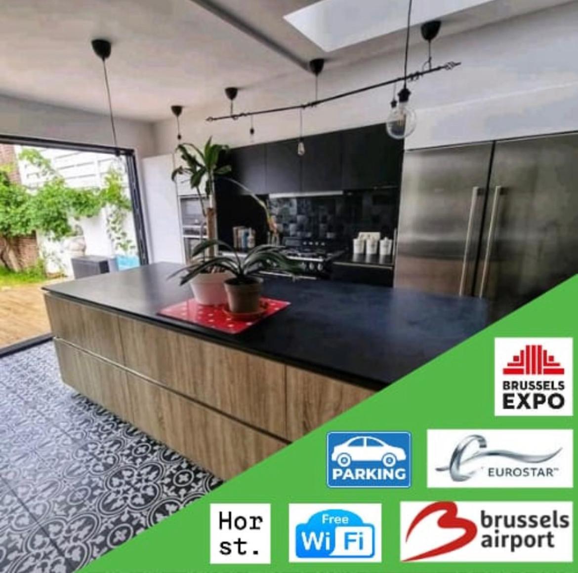 Appartement 3 Chambres Centre Vilvoorde Bruxelles Brusselsairport Expo Nato Anvers Wifi Free Parking Exterior photo